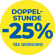 doppelstunde 25% Rabatt