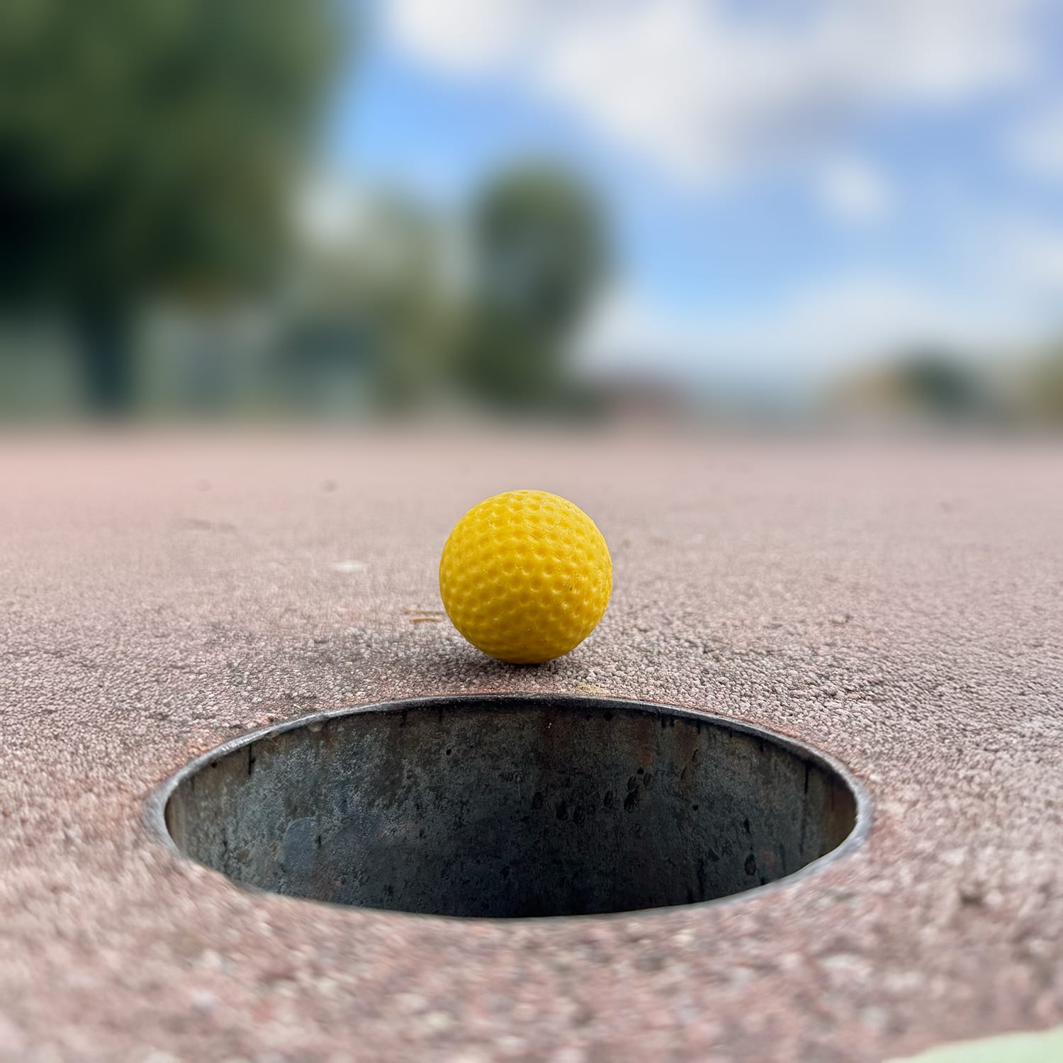 Minigolf bei TBS Wünschig